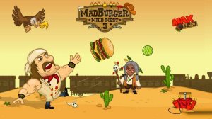 Western Burger Fling Physics Game
