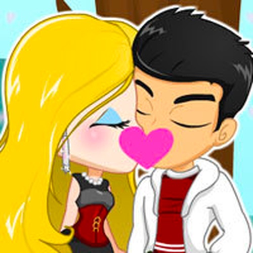 Fancy Lady Kiss Online Game