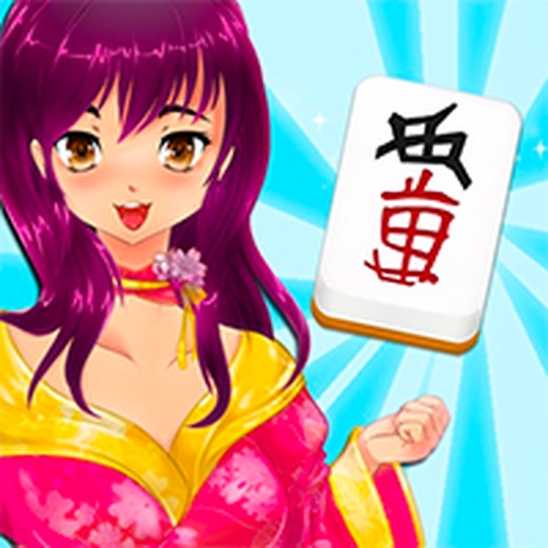 Mahjong Pretty Manga Girls Online Puzzle Game