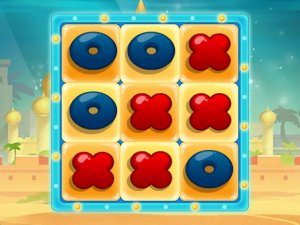 Arabian Night Tic-Tac-Toe Puzzle Game - Strategy Puzzle Game