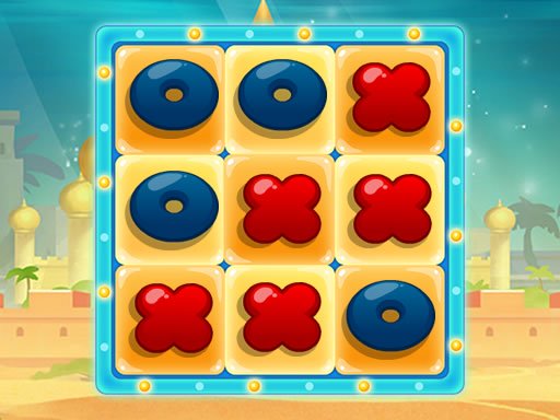 Arabian Night Tic-Tac-Toe Puzzle Game - Strategy Puzzle Game