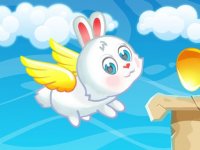 Easter Flying Bunny Online Arcade Game