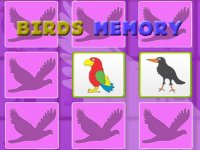 Kids Memory Game - Birds Online Puzzle Memory Game