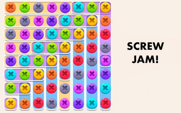 Screw Jam Puzzle: Relaxing Mechanical Sorting Game