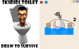 Skibidi Toilet Draw to Survive Puzzle Game
