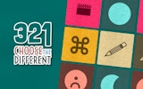 321 Choose the Different - Spot the Odd One Out Puzzle Game