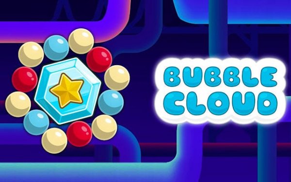 Bubble Cloud: Spinning Bubble Precision Fighter Puzzle Game Online