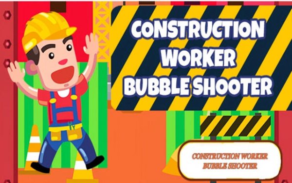 Construction Worker Bubble Precision Fighter Online Puzzle Game