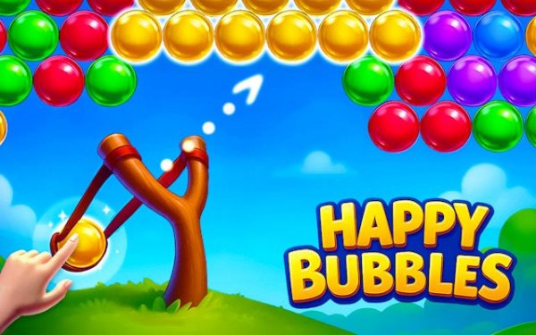 Happy Bubbles Precision Fighter Online Game
