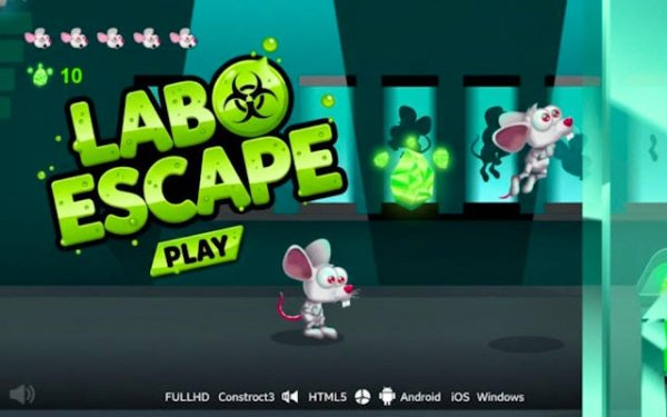 Lab Escape - Endless Runner Game Online