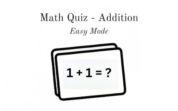 Math Quiz - Addition Game Online