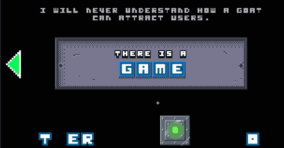 There Is No Game: A Funny Puzzle Game