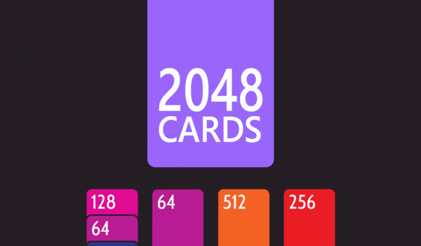 2048 Cards Online Puzzle Game