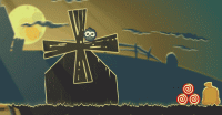 Catch the Candy Halloween Puzzle Game Online - Puzzle Game
