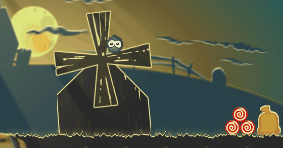Catch the Candy Halloween Puzzle Game Online - Puzzle Game