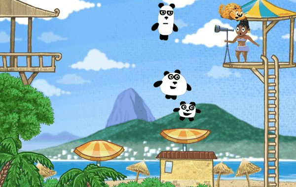 3 Pandas in Brazil Online Game