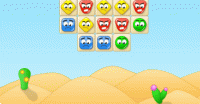 Desert Faces Matching Puzzle Game