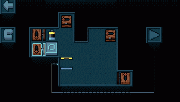 Battery Pusher Puzzle Game