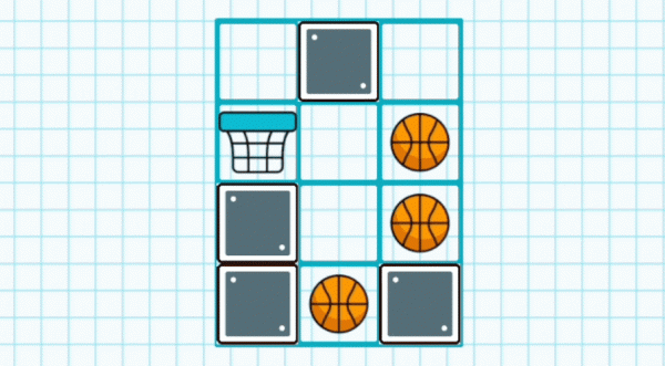 Basket Goal Puzzle Game
