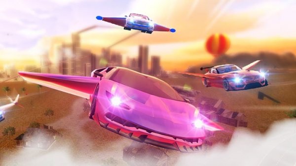 Ultimate Flying Car Online Game