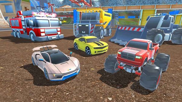 Mad Cars: Racing & Crash Online Game
