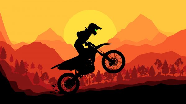 Sunset Bike Racing Online Game
