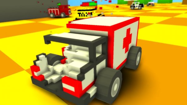 Blocky Demolition Derby Online Game
