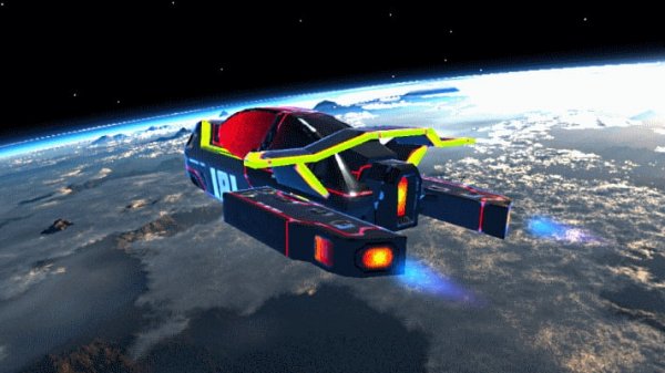 Flying Wings HoverCraft Racing Game
